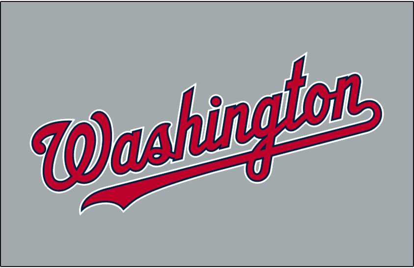 Washington Nationals 2009-Pres Jersey Logo fabric transfer
